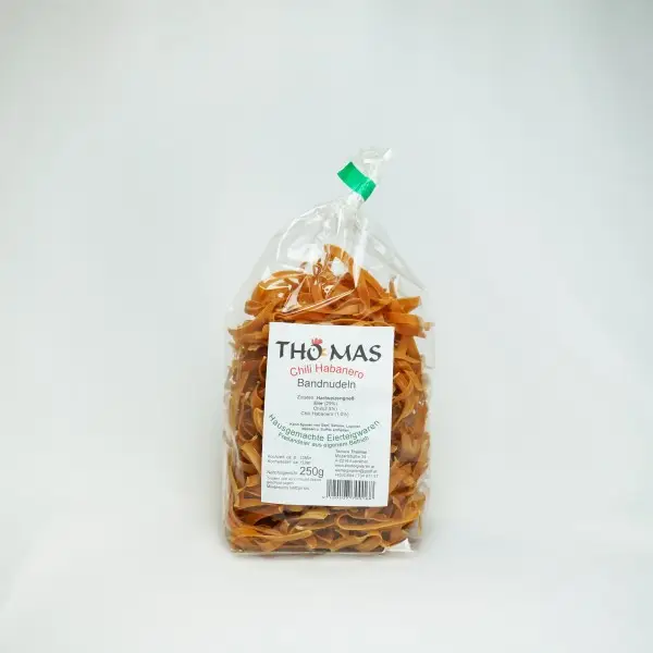 Chili Habanero - Bandnudeln